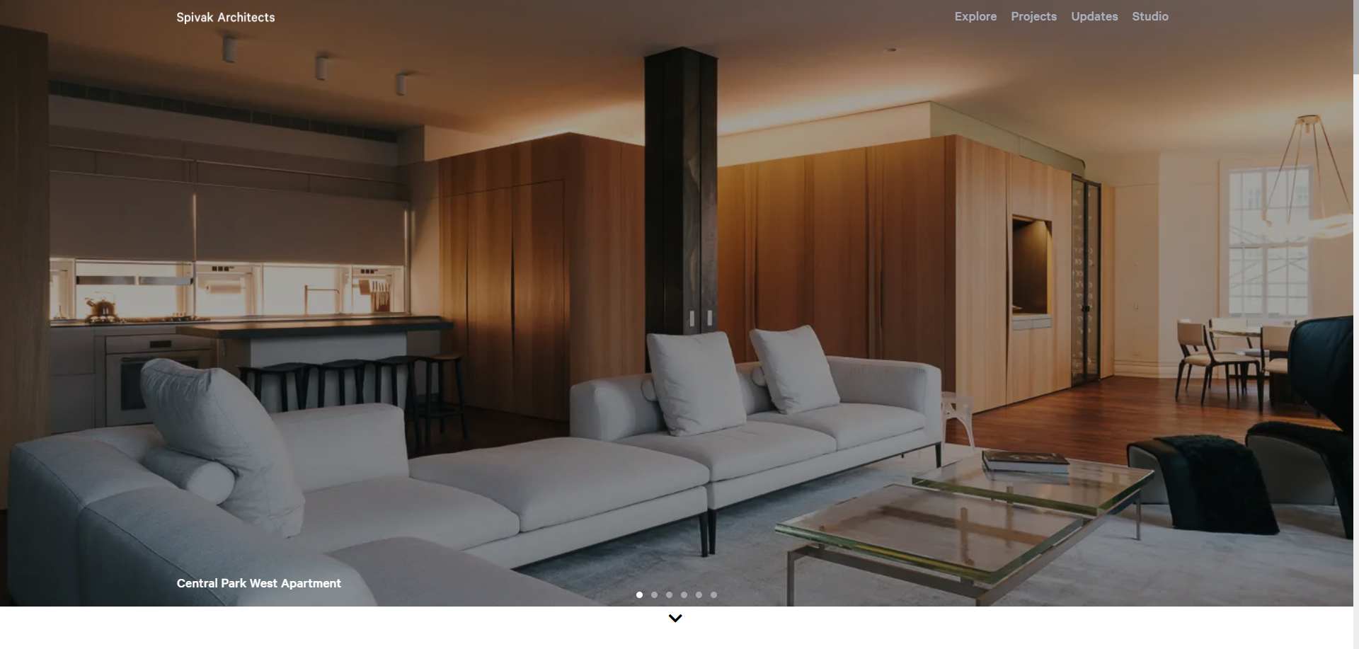 Spivak Architects website by Disame Graphics